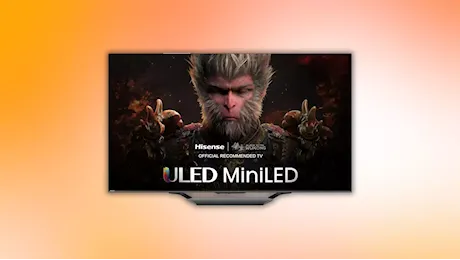 Hisense TV 55 4K Mini-LED in offerta a 599€: la migliore smart TV di fascia media?