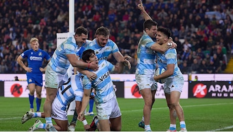 Autumn Series, brutto ko per l'Italia: l'Argentina vince 18-50