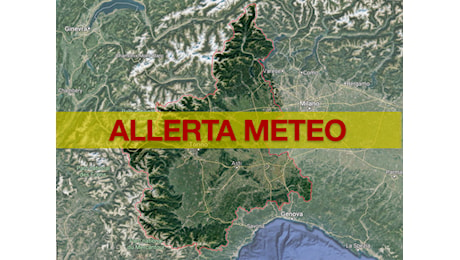 Allerta Meteo Piemonte: forti temporali pomeridiani oggi e domani