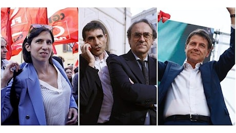 Conte, Schlein, Fratoianni, Bonelli e Magi alla festa dell'Anpi: Uniti per la Costituzione antifascista