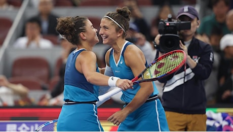 Errani e Paolini alle Wta Finals di Riad: dove vedere il match in streaming e in tv